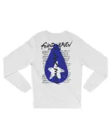 Found Heaven On Tour 2024 Dateback Men's Long Sleeved T-Shirt white s